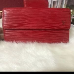 *SOLD*Lv Epi Red Wallet